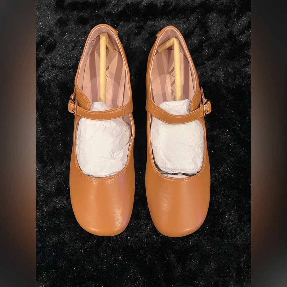 Nina Tan Mary Jane Kids Dress Shoes Size 3N NEVER BEEN WORN